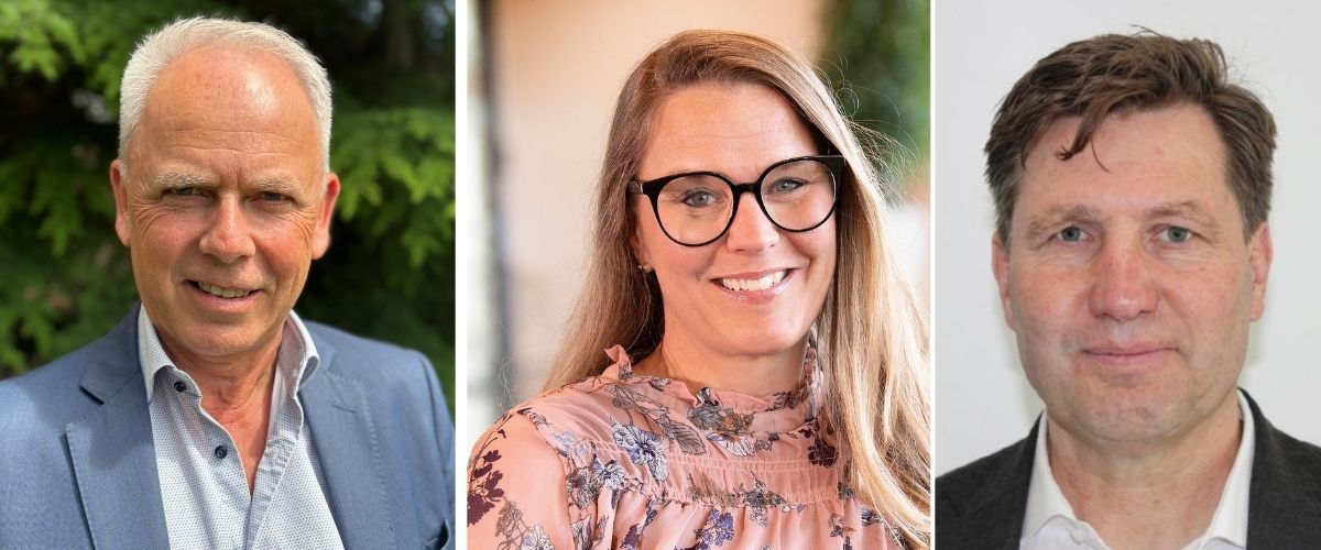 Thomas Sundling, Stora Enso, Linda Svensson, Jönköping Energi och Jonas Petri Länsstyrelsen i Jönköpings län